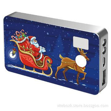 Christmas Luxury gift Mobile Phone Power Bank 4000mAh